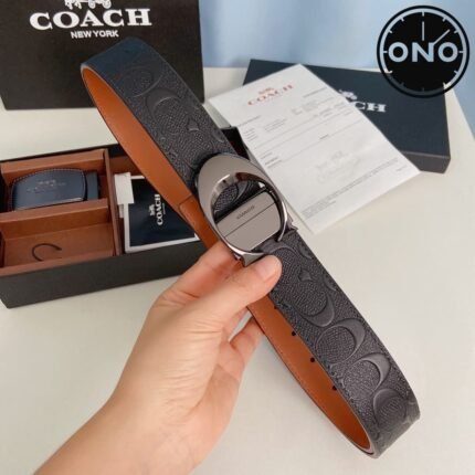 001 ONO coach belt 2025 new arrival top version & factory direct