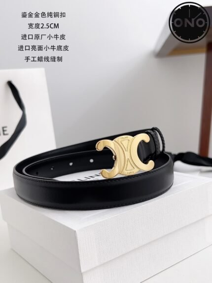 026 ONO celine belt 2025 new arrival top version & factory direct