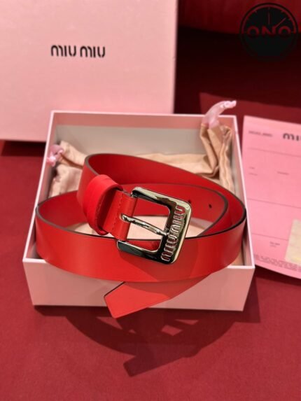 084 ONO miumiu belt 2025 new arrival top version & factory direct
