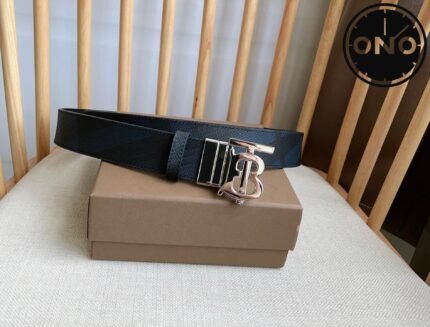 025 ONO burberry belt 2025 new arrival top version & factory direct