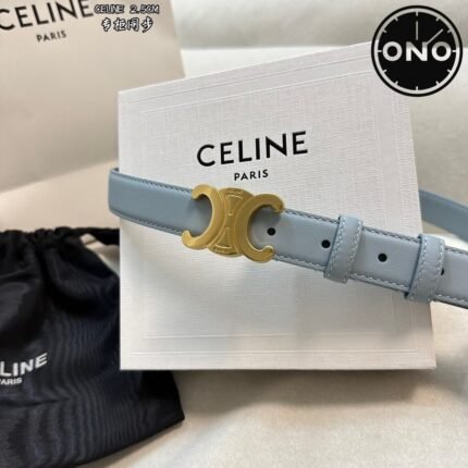 128 ONO celine belt 2025 new arrival top version & factory direct