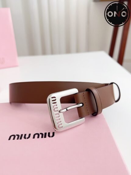 068 ONO miumiu belt 2025 new arrival top version & factory direct