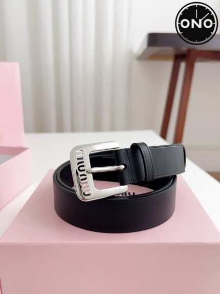 065 ONO miumiu belt 2025 new arrival top version & factory direct