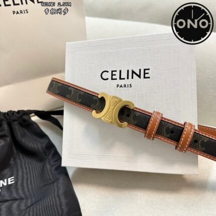 127 ONO celine belt 2025 new arrival top version & factory direct