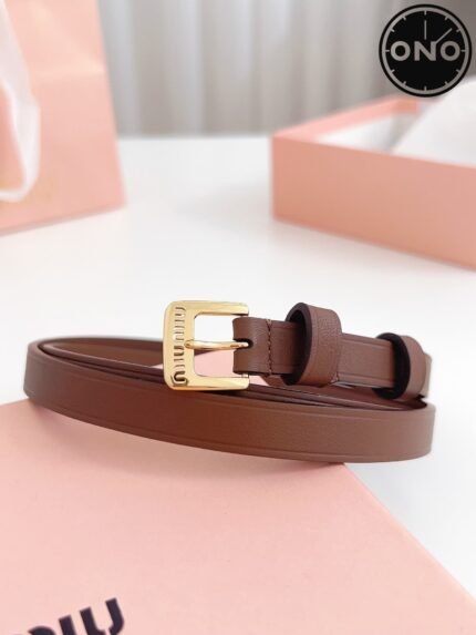 016 ONO miumiu belt 2025 new arrival top version & factory direct