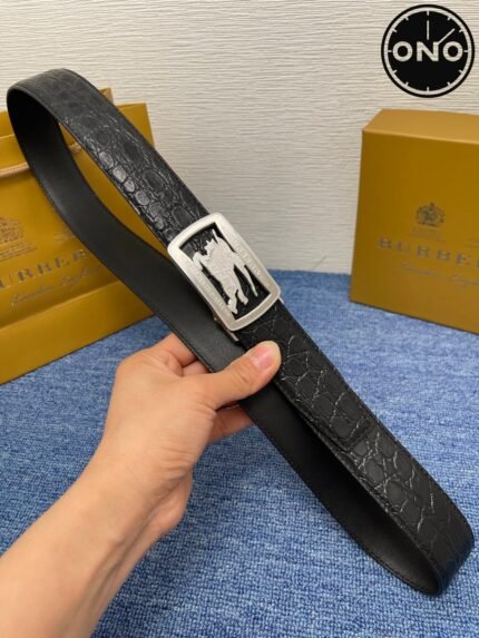 016 ONO burberry belt 2025 new arrival top version & factory direct