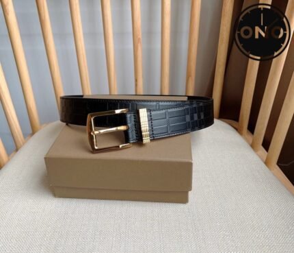 095 ONO burberry belt 2025 new arrival top version & factory direct