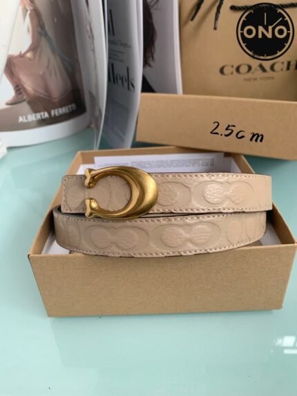 047 ONO coach belt 2025 new arrival top version & factory direct