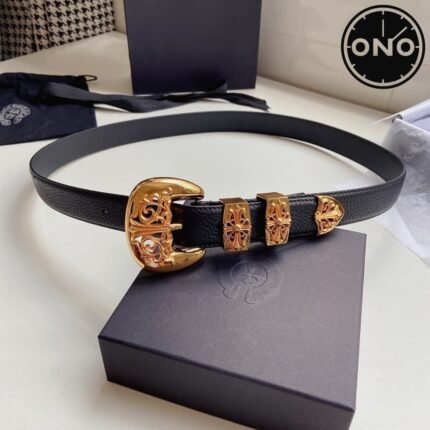 074 ONO chrome hearts belt 2025 new arrival top version & factory direct