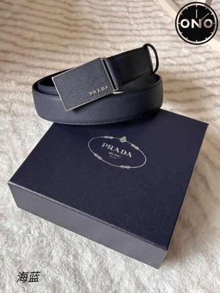 110 ONO prada belt 2025 new arrival top version & factory direct