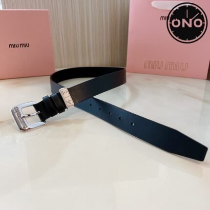 110 ONO miumiu belt 2025 new arrival top version & factory direct