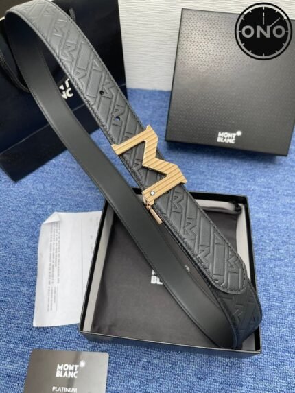 114 ONO montblanc belt 2025 new arrival top version & factory direct