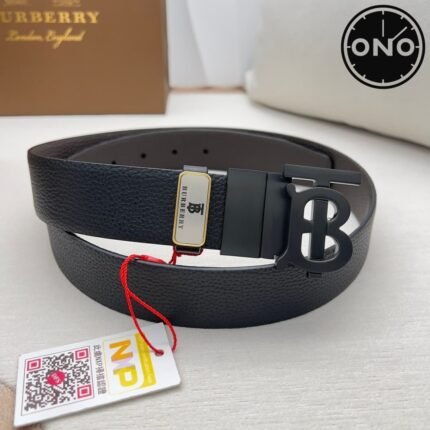 043 ONO burberry belt 2025 new arrival top version & factory direct