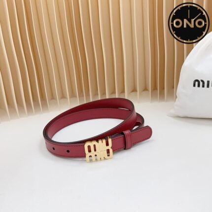 081 ONO miumiu belt 2025 new arrival top version & factory direct