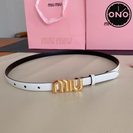 095 ONO miumiu belt 2025 new arrival top version & factory direct