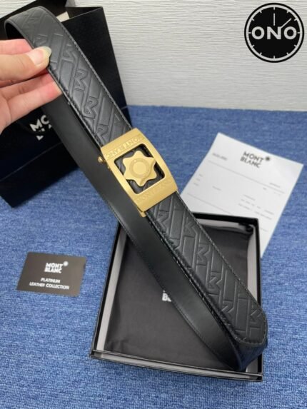 073 ONO montblanc belt 2025 new arrival top version & factory direct