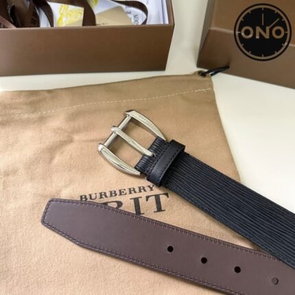 058 ONO burberry belt 2025 new arrival top version & factory direct