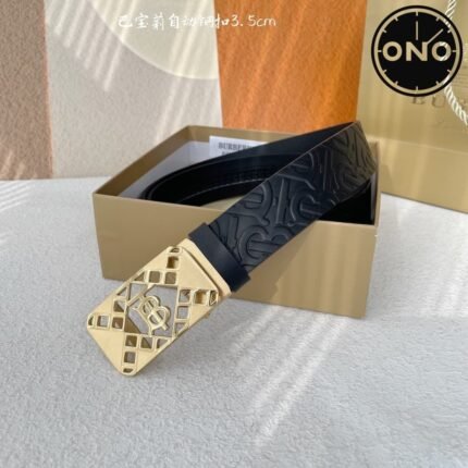 096 ONO burberry belt 2025 new arrival top version & factory direct