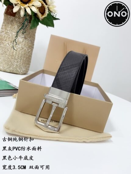 088 ONO burberry belt 2025 new arrival top version & factory direct