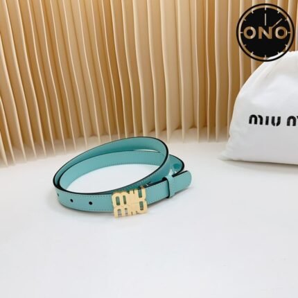 076 ONO miumiu belt 2025 new arrival top version & factory direct