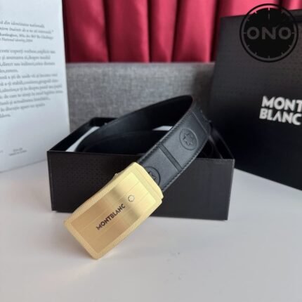 038 ONO montblanc belt 2025 new arrival top version & factory direct