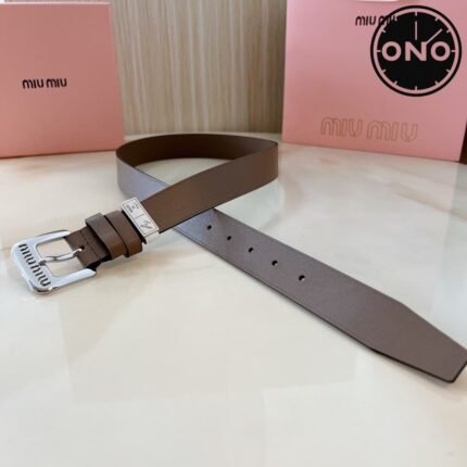 112 ONO miumiu belt 2025 new arrival top version & factory direct