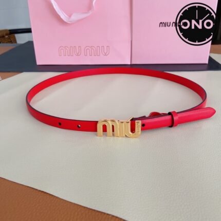 096 ONO miumiu belt 2025 new arrival top version & factory direct