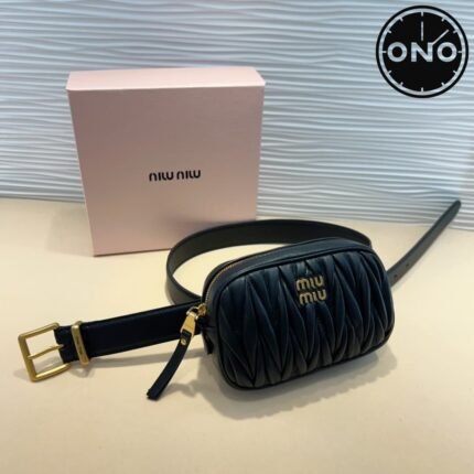 040 ONO miumiu belt 2025 new arrival top version & factory direct