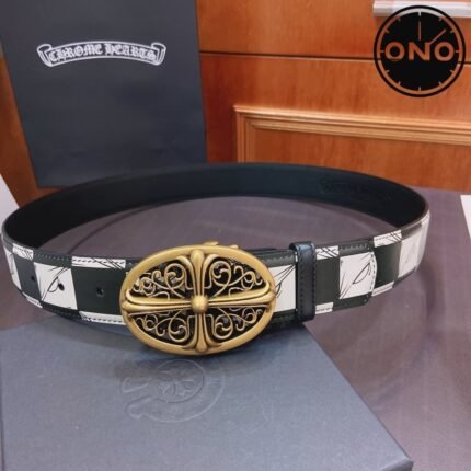 018 ONO chrome hearts belt 2025 new arrival top version & factory direct