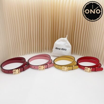 078 ONO miumiu belt 2025 new arrival top version & factory direct