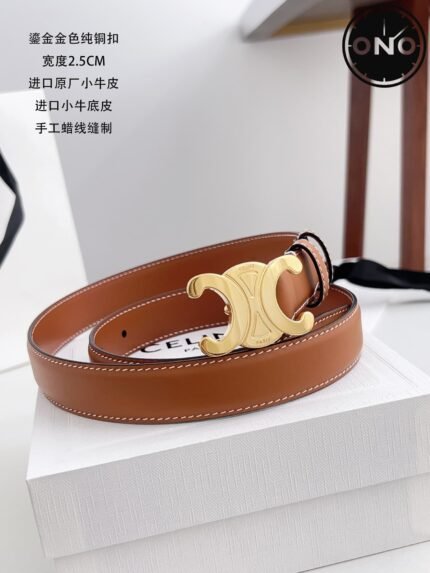 062 ONO celine belt 2025 new arrival top version & factory direct