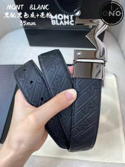 082 ONO montblanc belt 2025 new arrival top version & factory direct