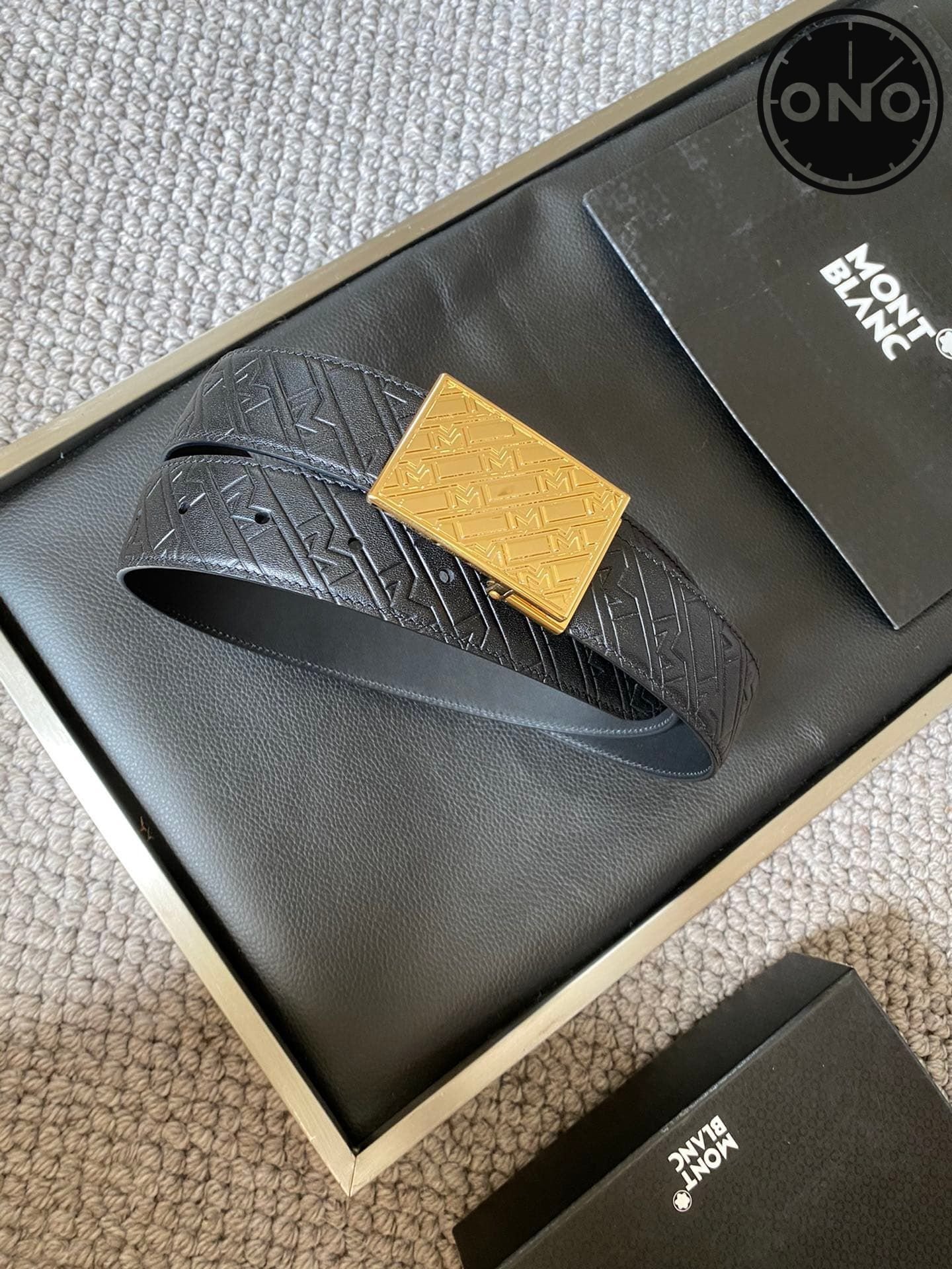 6febc923.jpg 111 ONO montblanc belt 2025 new arrival top version & factory direct - Image 1