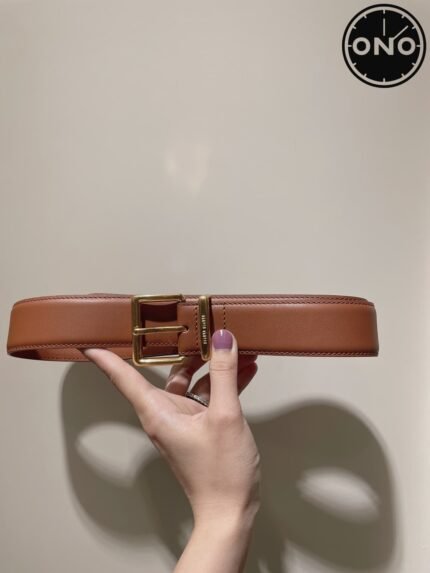 107 ONO miumiu belt 2025 new arrival top version & factory direct