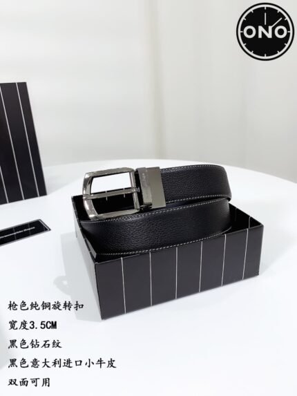 062 ONO zegna belt 2025 new arrival top version & factory direct