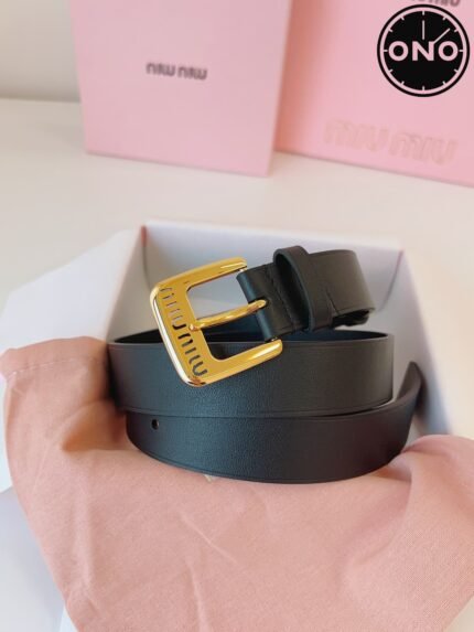 071 ONO miumiu belt 2025 new arrival top version & factory direct
