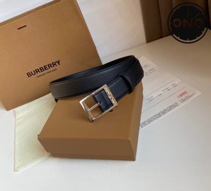 078 ONO burberry belt 2025 new arrival top version & factory direct
