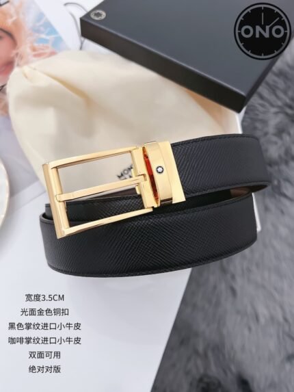 142 ONO montblanc belt 2025 new arrival top version & factory direct