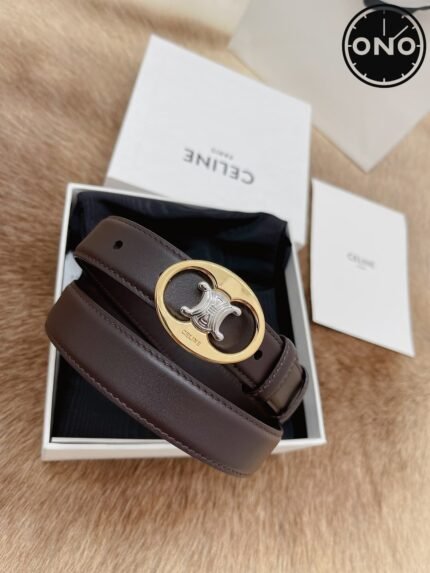 066 ONO celine belt 2025 new arrival top version & factory direct