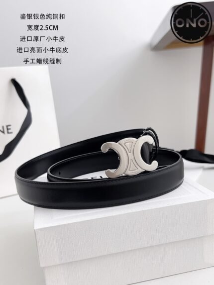 059 ONO celine belt 2025 new arrival top version & factory direct