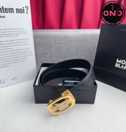 054 ONO montblanc belt 2025 new arrival top version & factory direct