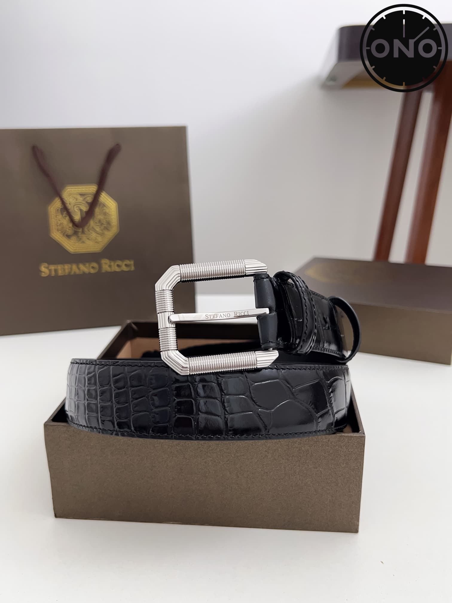 ab3d26d8.jpg 025 ONO stefano ricci belt 2025 new arrival top version & factory direct - Image 1