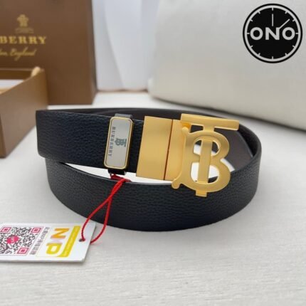 044 ONO burberry belt 2025 new arrival top version & factory direct
