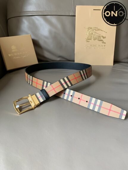 064 ONO burberry belt 2025 new arrival top version & factory direct