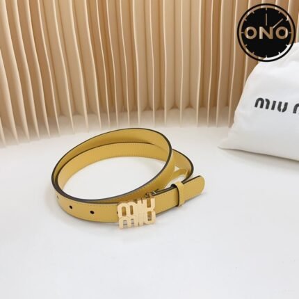 082 ONO miumiu belt 2025 new arrival top version & factory direct