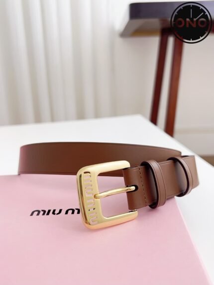 067 ONO miumiu belt 2025 new arrival top version & factory direct