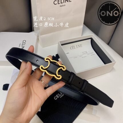 142 ONO celine belt 2025 new arrival top version & factory direct