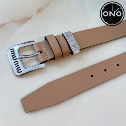 113 ONO miumiu belt 2025 new arrival top version & factory direct