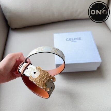 118 ONO celine belt 2025 new arrival top version & factory direct