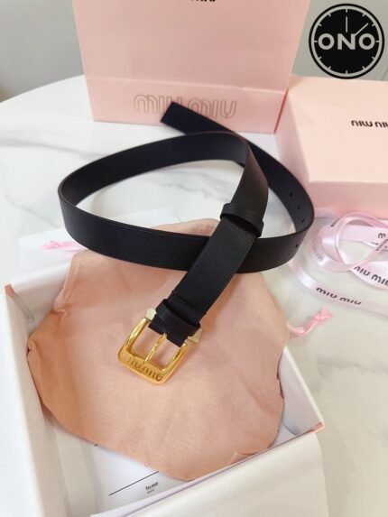 044 ONO miumiu belt 2025 new arrival top version & factory direct